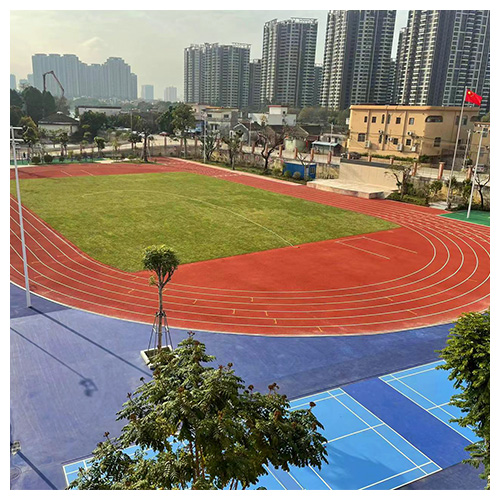 房山中山东凤镇中心小学无缝预制型跑道